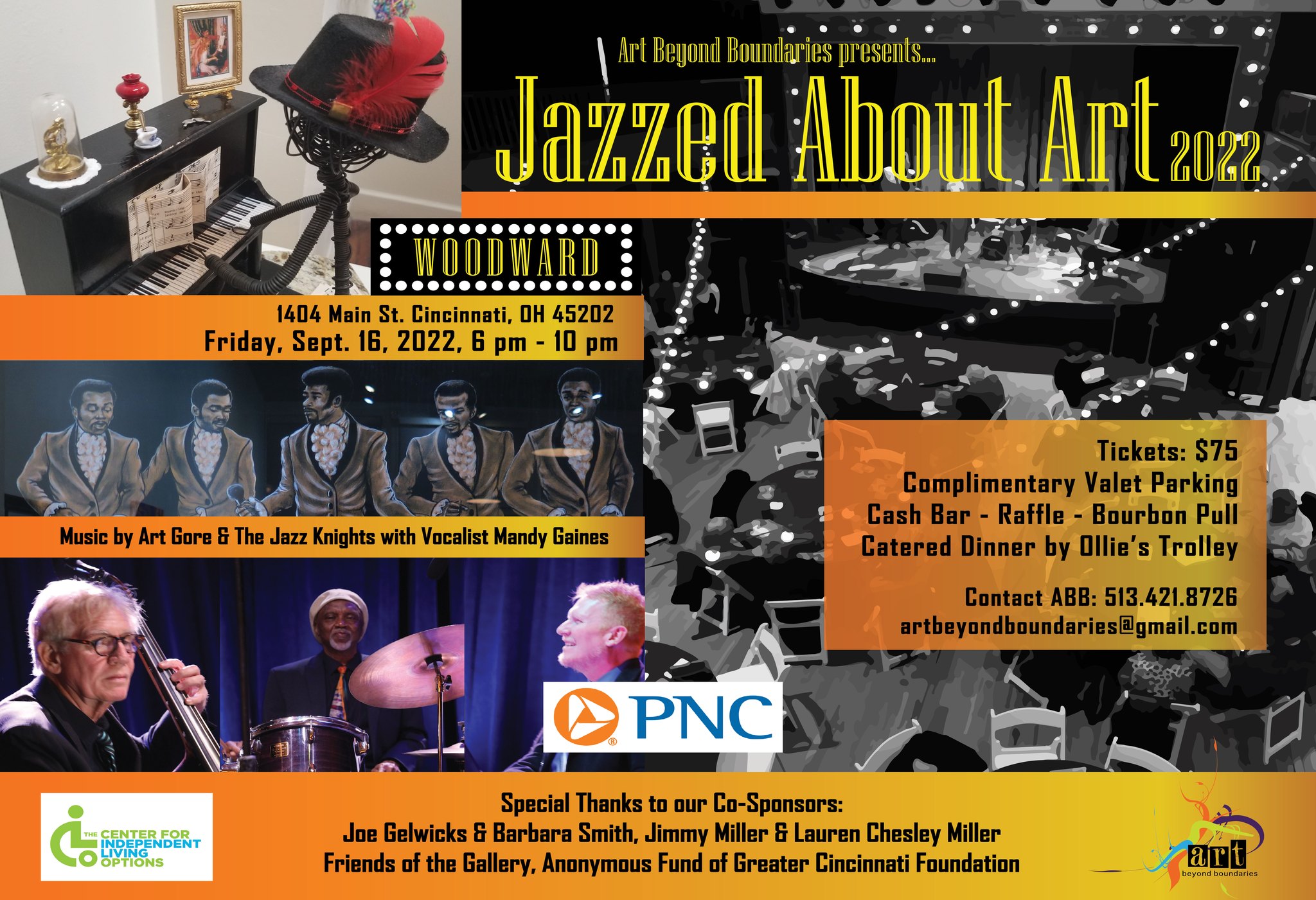 jazzed about art 9/16 woodward