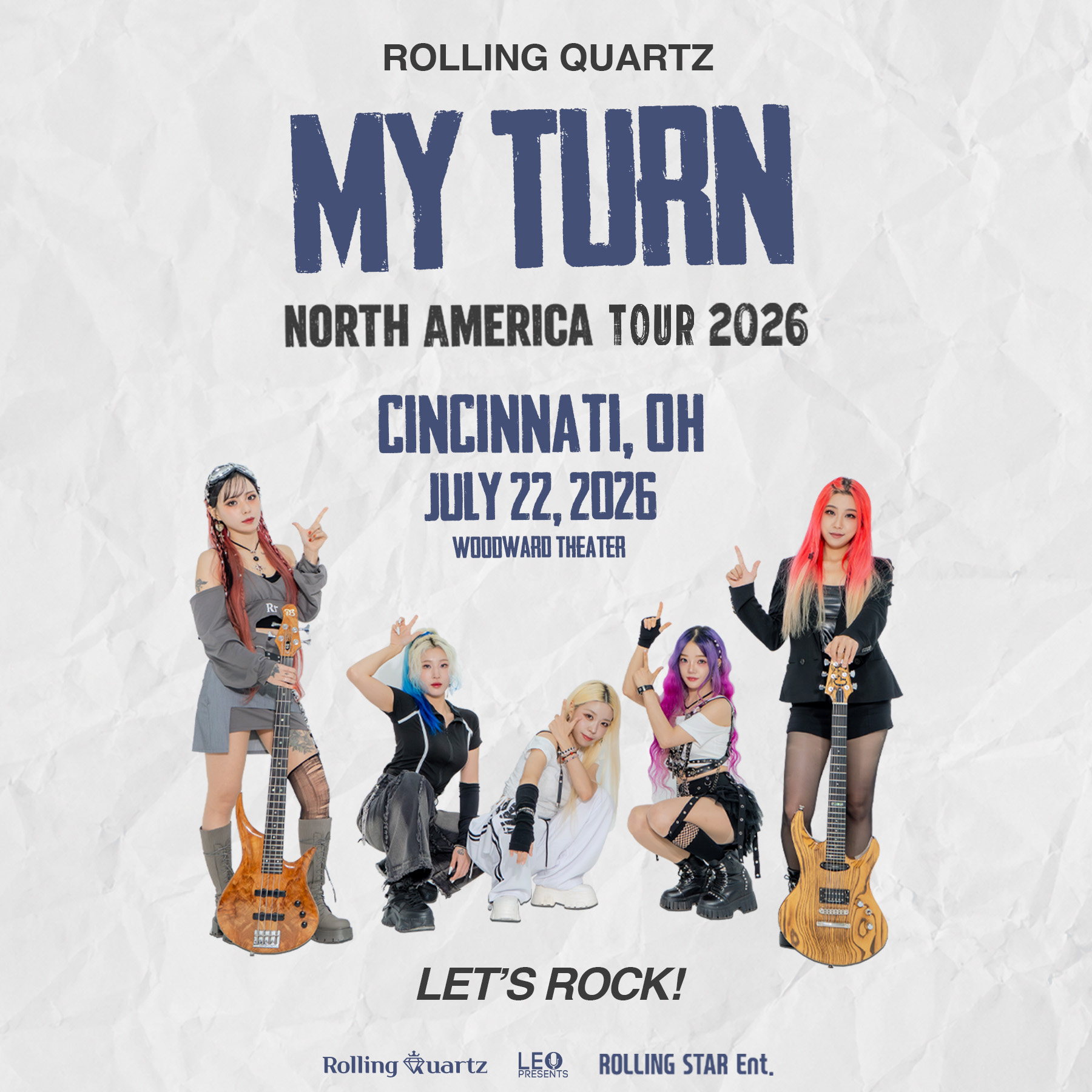 ROLLING QUARTZ [MY TURN] 2026 TOUR