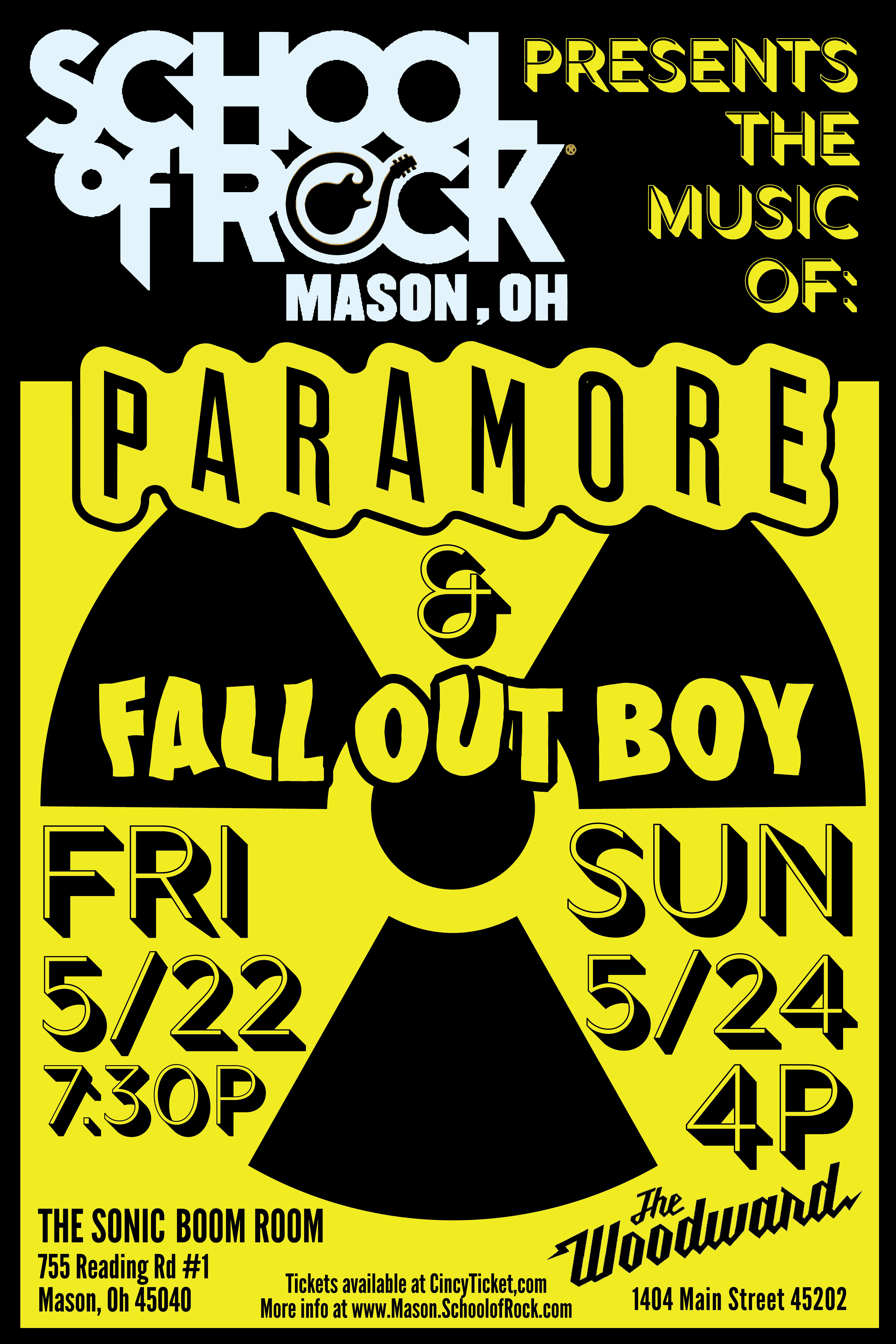 School of Rock Mason: Music of Paramore and Fall Out Boy