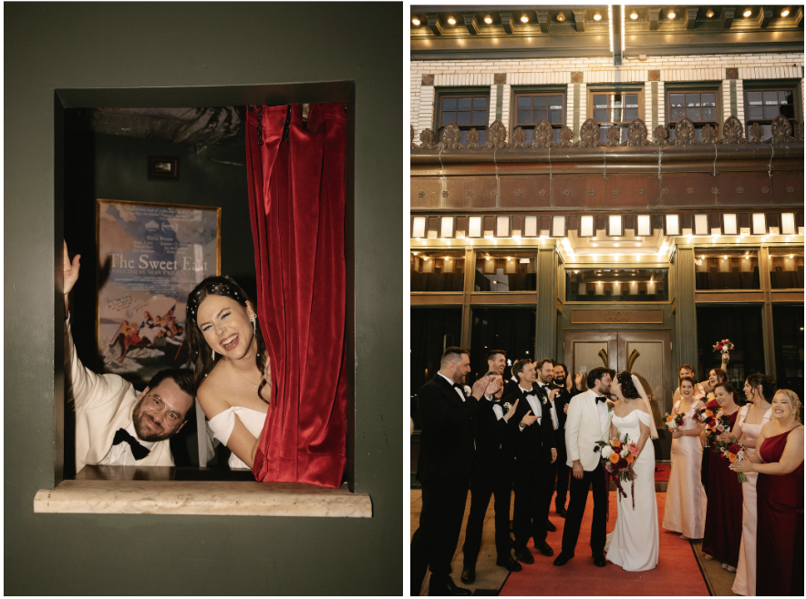A Film Inspired Wedding: Why The Woodward Theater Is the Perfect Venue