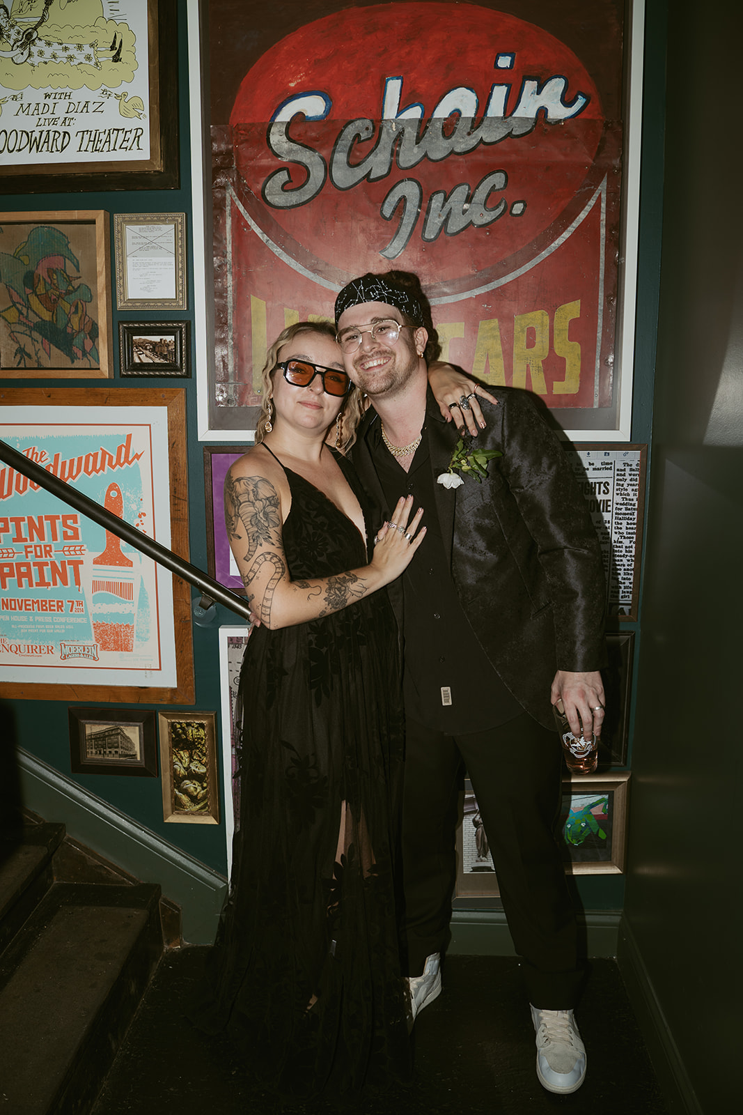 How Janna & Jonah Turned The Woodward into the Ultimate Wedding Reception