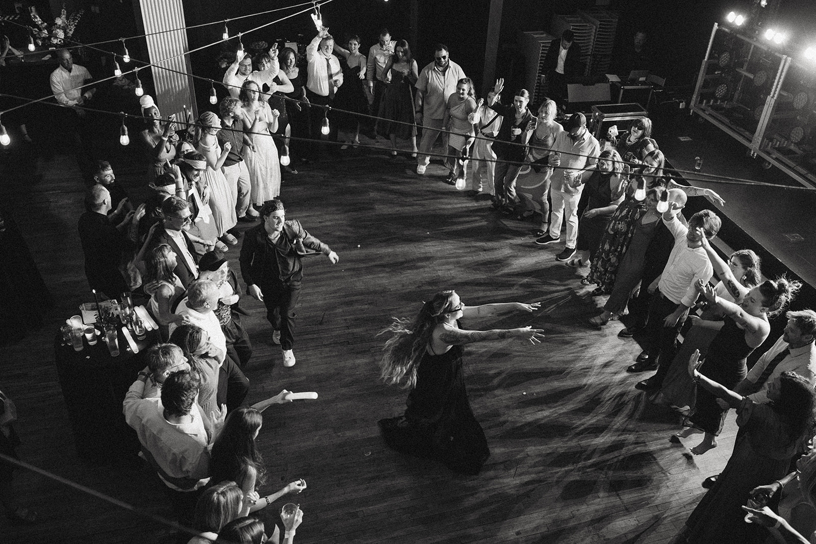 How Janna & Jonah Turned The Woodward into the Ultimate Wedding Reception