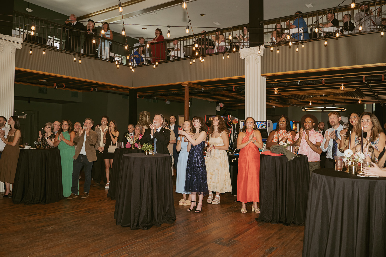 How Janna & Jonah Turned The Woodward into the Ultimate Wedding Reception