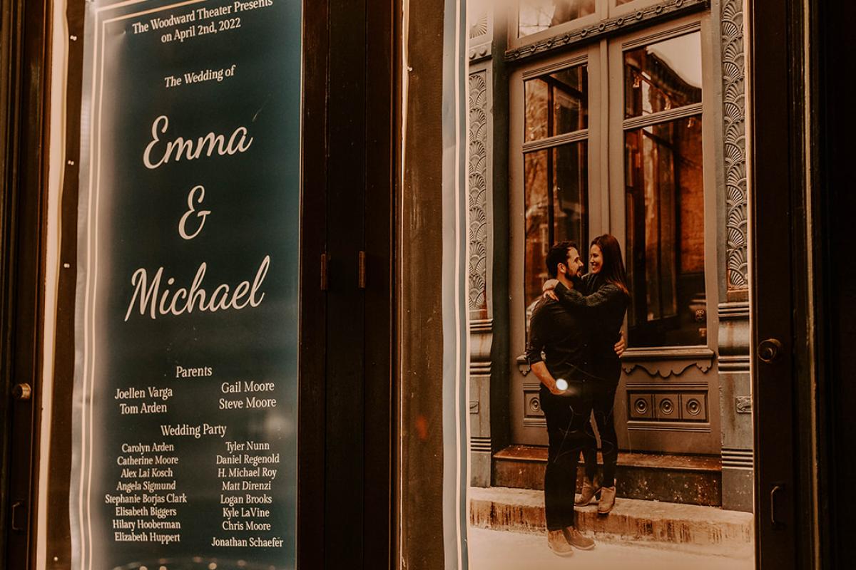 A Film Inspired Wedding: Why The Woodward Theater Is the Perfect Venue