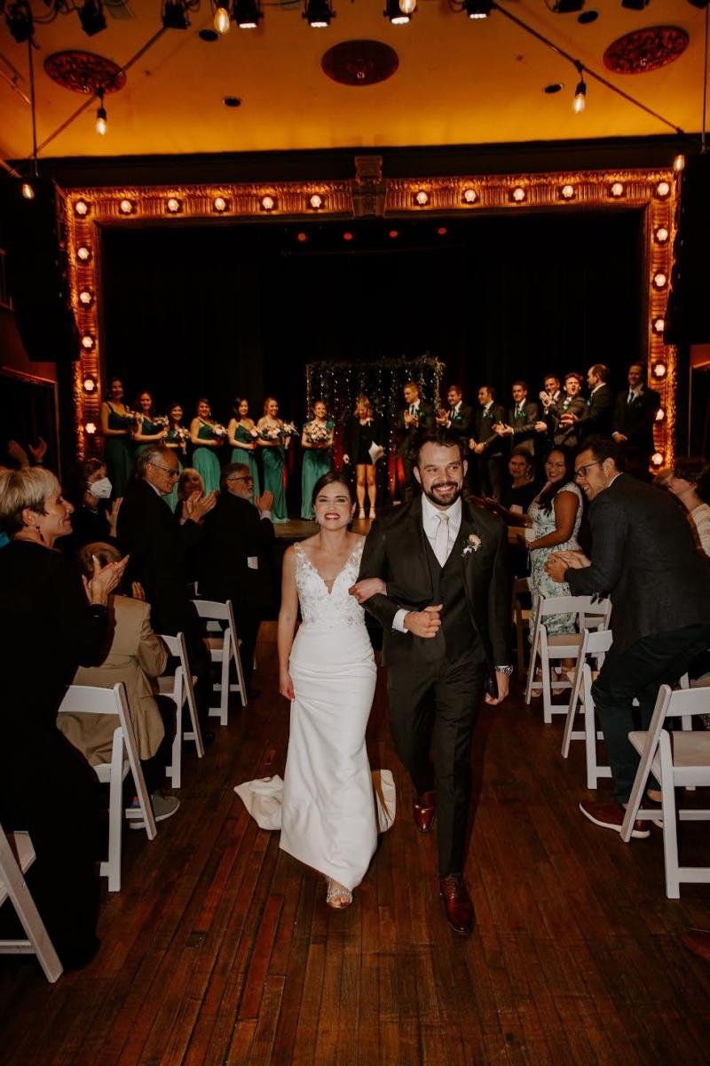 the aisle weddings woodward theater