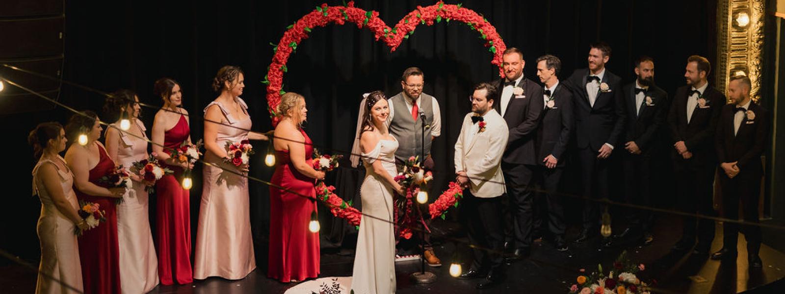 Stage Design for Weddings: How to Design a Wedding Reception at The Woodward