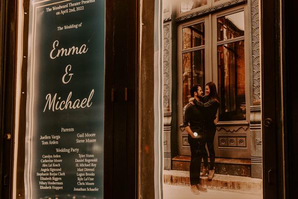 A Film Inspired Wedding: Why The Woodward Theater Is the Perfect Venue